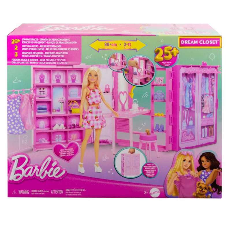 BARBIE ARMADIO DEI SOGNI HXD50 HXD58 CT1