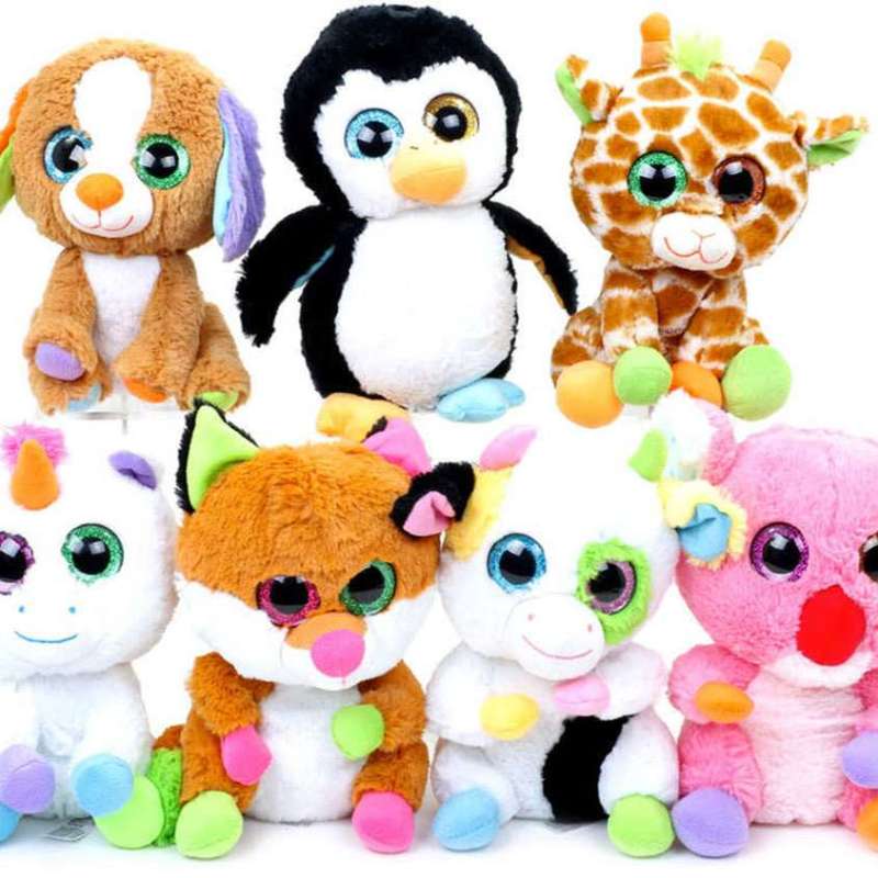 PELUCHE 25CM 7ASS. CT28 32158