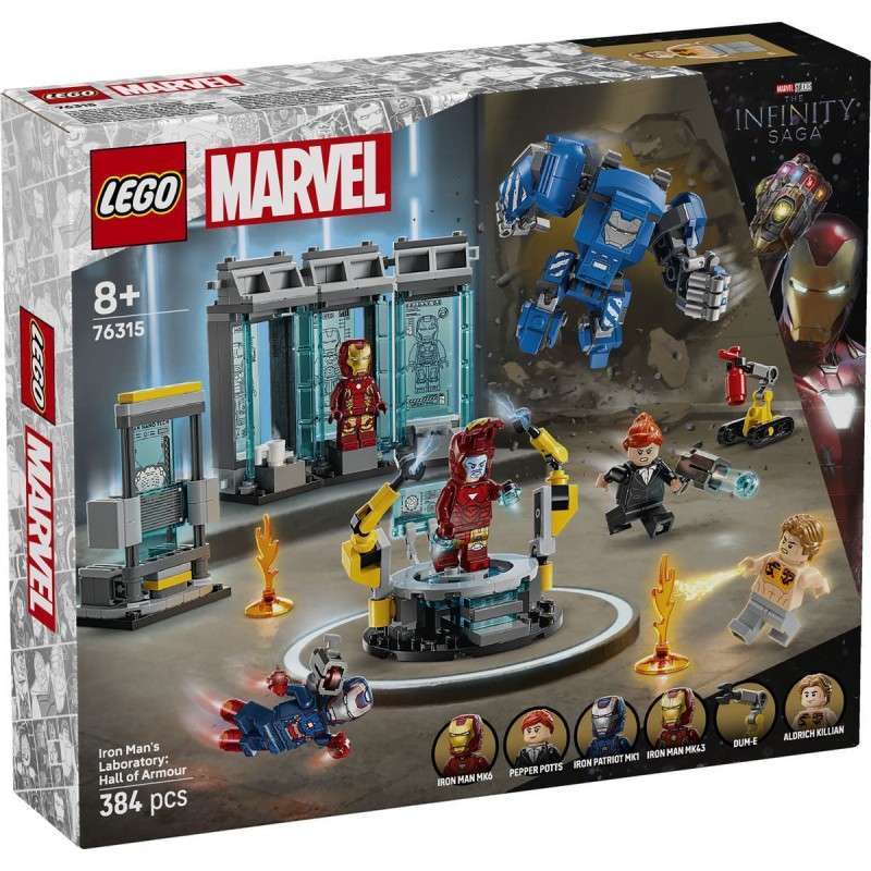 LABORATORIO DI IRON MAN 76315