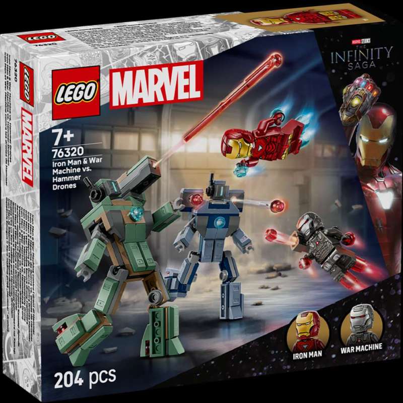 IRON MAN E WAR MACHINE 76320