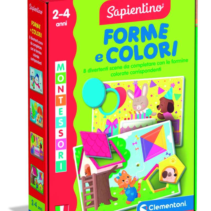 MONTESSORI FORME E COLORI 16847 CT8
