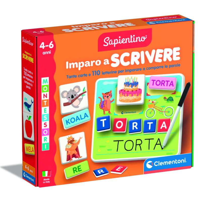 MONTESSORI IMPARO A SCRIVERE 16859 CT8