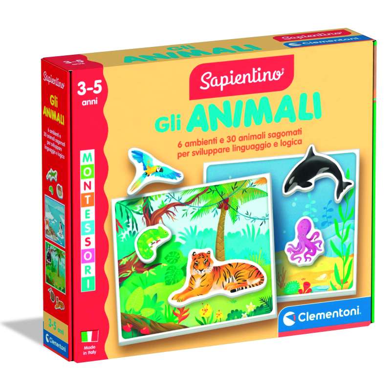 MONTESSORI - GLI ANIMALI 16867 CT8