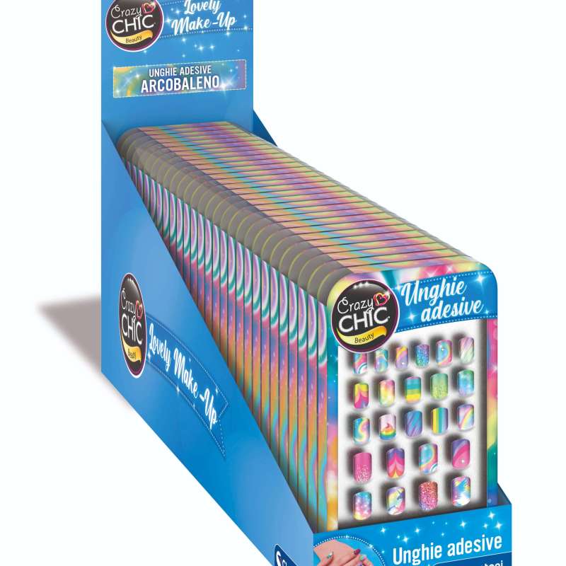 CC UNGHIE ADESIVE RAINBOW 18133 CT22