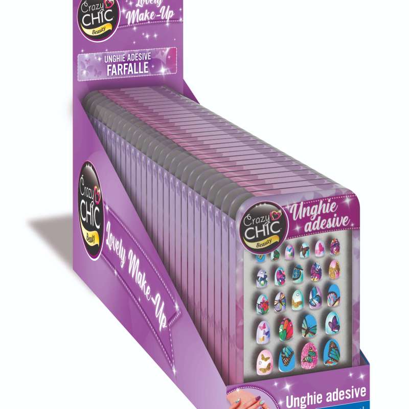 CC UNGHIE ADESIVE BUTTERFLY 18134 CT22