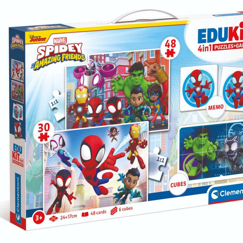 EDUKIT 4 IN 1 - SPIDEY 18295 CT6