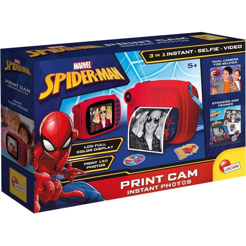SPIDERMAN PRINT CAM 104024