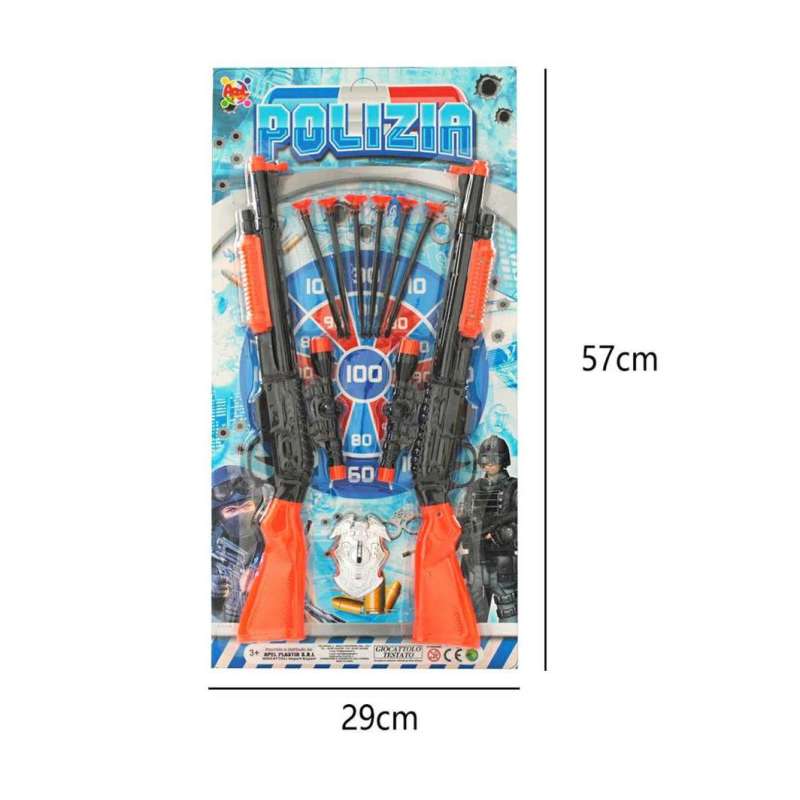 BL.2 FUCILI CON DARDI POLIZIA 37351 CT24