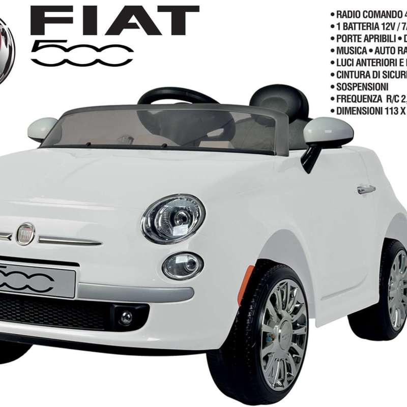 ELT. FIAT 500 RC BIANCA GVC-5240