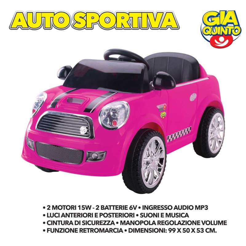 ELT. AUTO SPORTIVA ROSA GVC-5261
