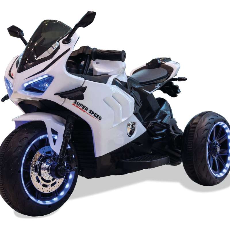 ELT. MOTO DA STRADA 12V BIANCA GVC-5785