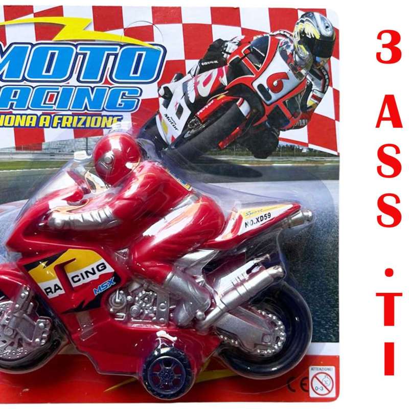 BL. MOTO RACING A FRIZIONE 3ASS. GVC-8102 CT12