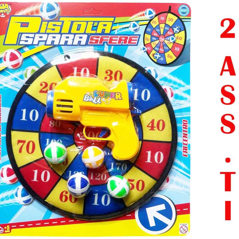 PISTOLA SPARA SFERE 2ASS. GVC-8154 CT12
