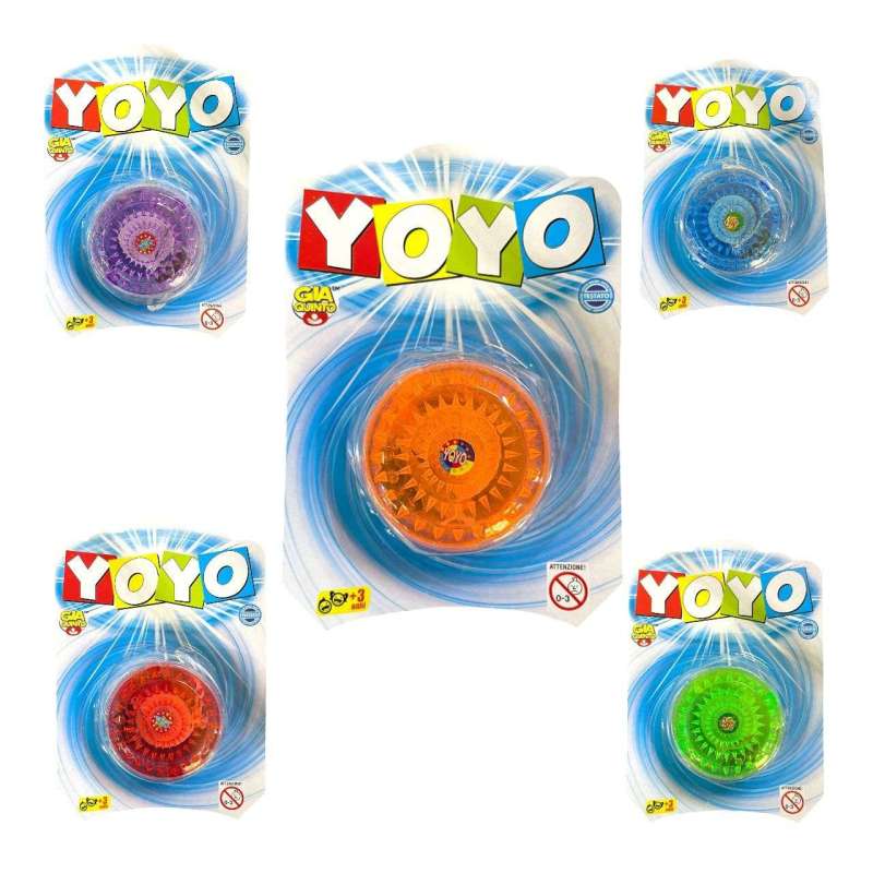 YO YO CON LUCE 4CL IN BLISTER GVC-8181 CT240