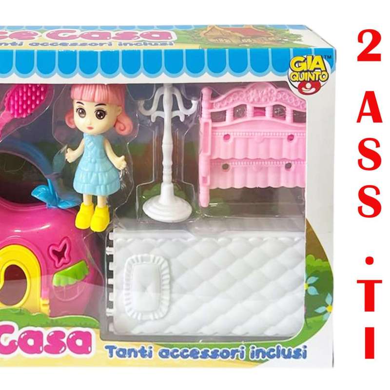 SET CASA C/DOLL 2ASS. GVC-8187 CT12