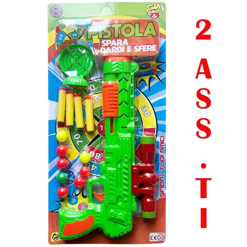 BL. PISTOLA SPARA DARDI GVC-8394 CT12