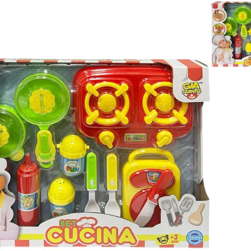 SCATOLA CUCINA ROSSO/VERDE GVC-8415 CT12