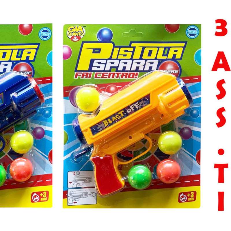PISTOLA SPARA PALLE 3ASS. GVC-8435 CT12