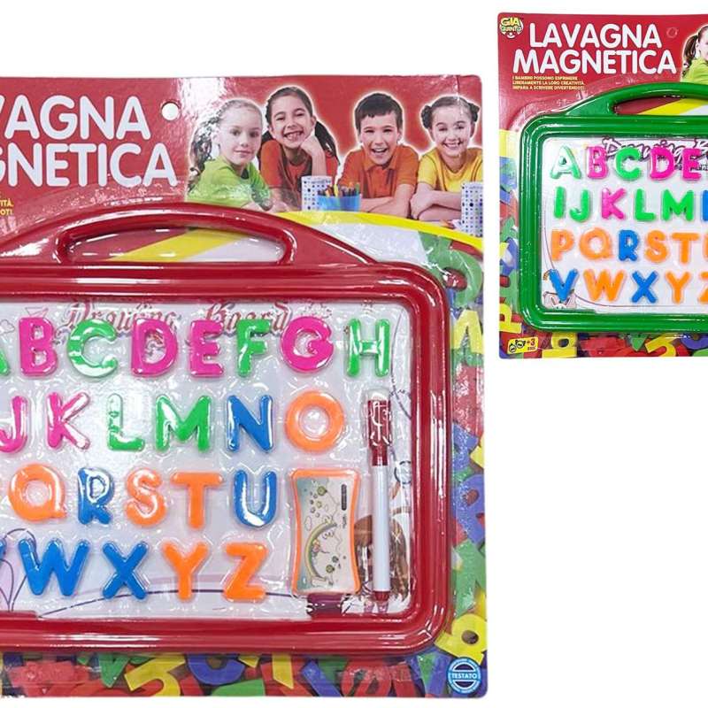 LAVAGNA MAGNETICA 31X24 NUM E LET GVC-8480 CT12