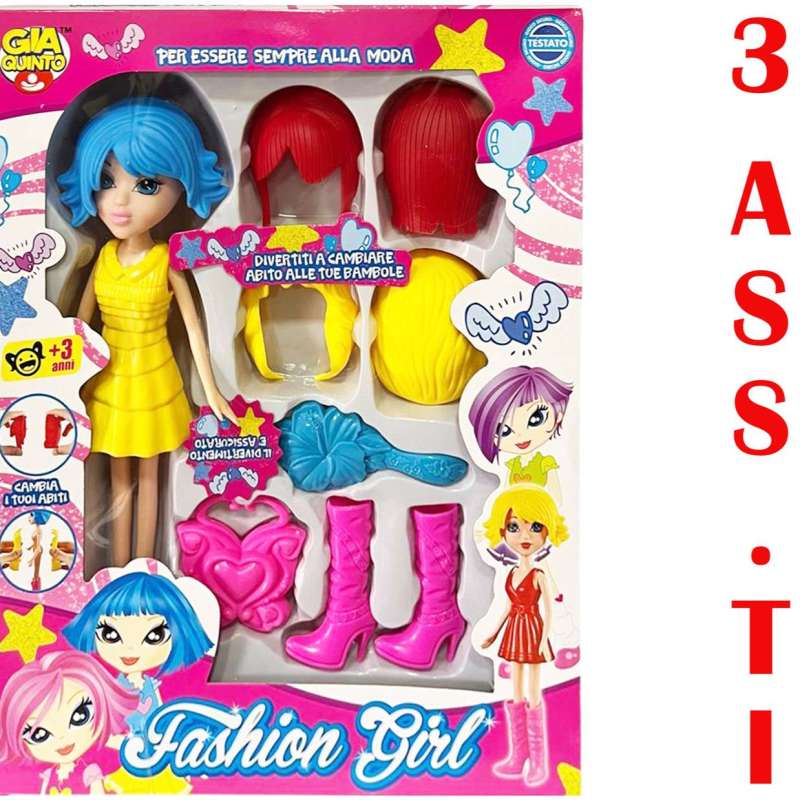 BAMBOLA C/ACCESSORI GVC-8483 CT12