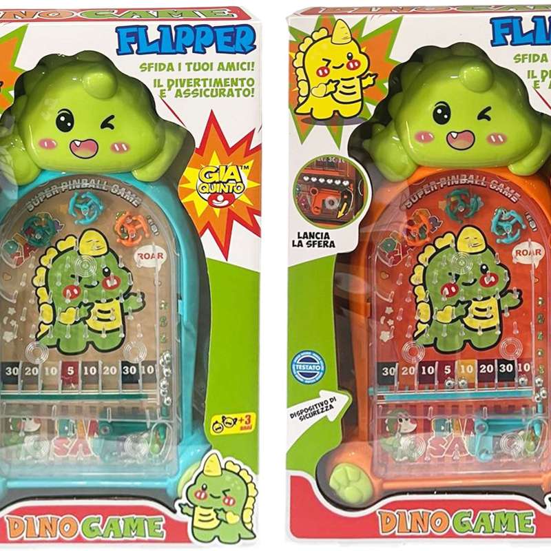 FLIPPER DINO IN SCATOLA GVC-8499 CT12