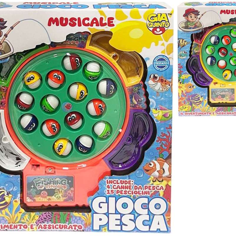 GIOCO PESCA 15 PESCI GVC-8520 CT12