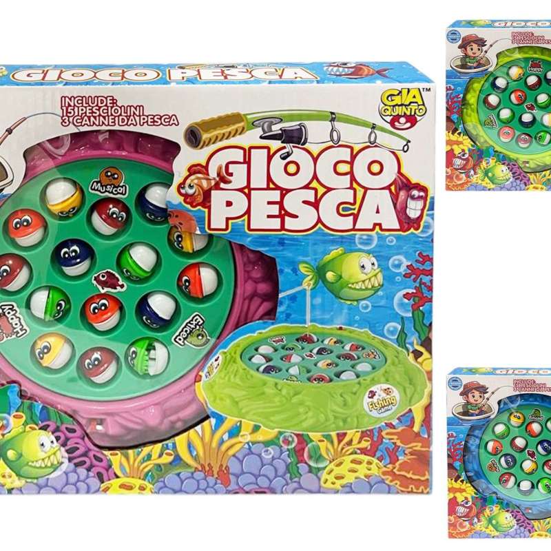 GIOCO PESCA 15 PESCI GVC-8521 CT12