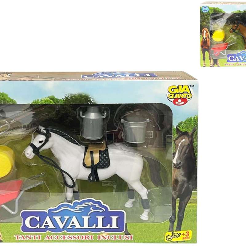 CAVALLO IN SCATOLA C/ACC GVC-8525 CT12