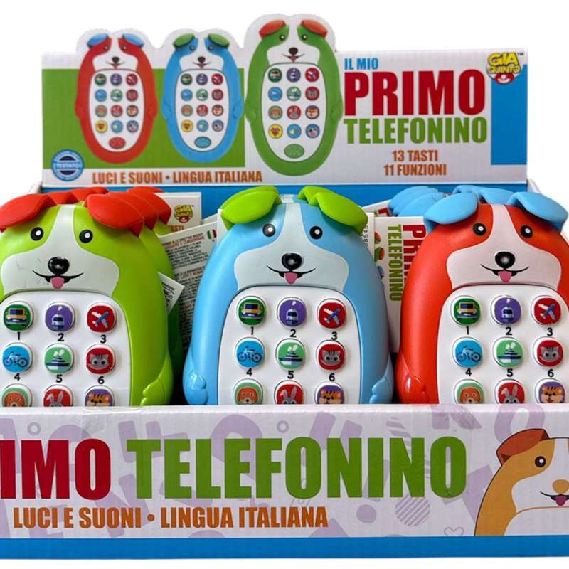 TELEFONO CANE C/VOCE  GVC-8545 CT24