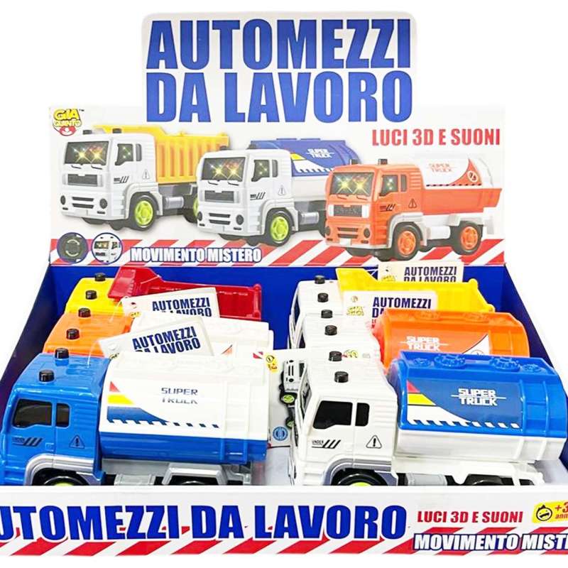CAMION B/O MISTERO 6 ASS GVC-8556 CT24