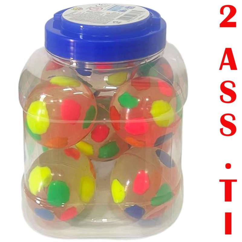 BARATTOLO 10 PALLINE 6CM 2ASS. GVC-8617