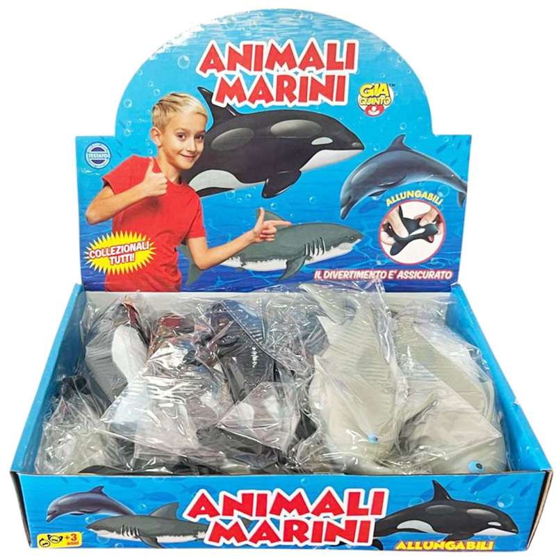 ANIMALI MARINI ALLUNGABILI 12PZ GVC-8646