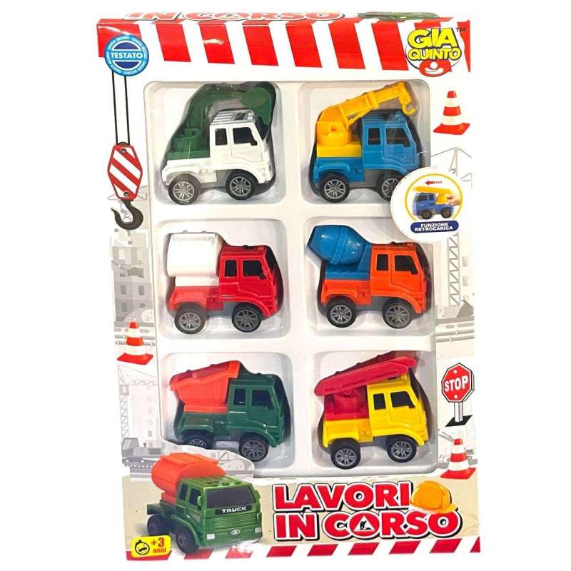 LAVORI IN CORSO 6 CAMION GVC-9714 CT12