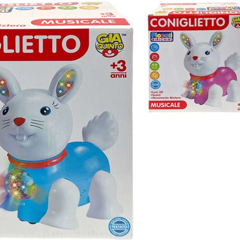 PB CONIGLIETTO MUSICALE GVC-9731 CT12