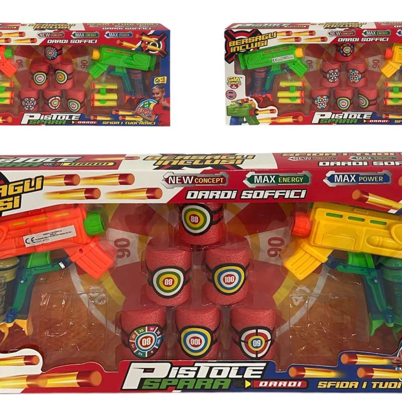 PISTOLE SPARA DARDI GVC-9773 CT12