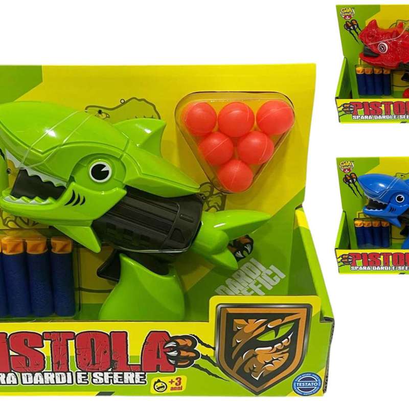 PISTOLA DINO SPARA DARDI ASS. GVC-9807 C