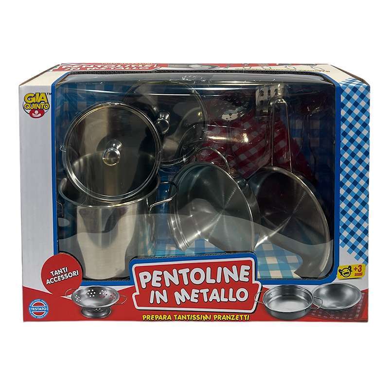 SET PENTOLINE IN METALLO GVC-9866 CT6
