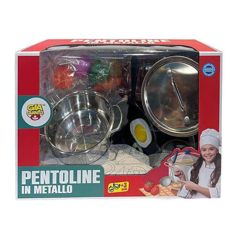 SET PENTOLE IN METALLO GVC-9867 CT4