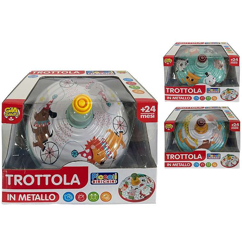 PB TROTTOLA IN METALLO GVC-9898 CT12