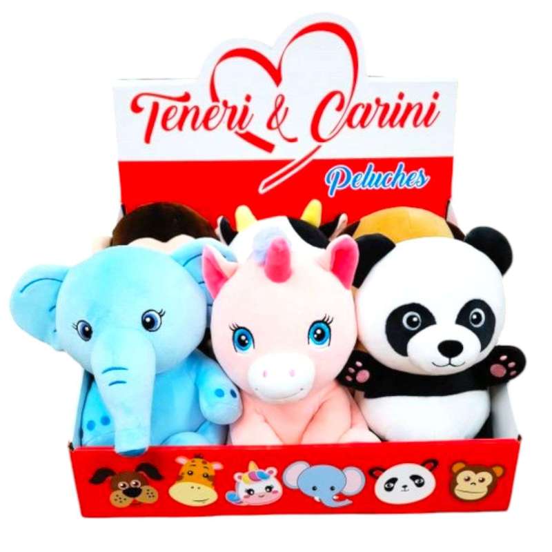 PELUCHE ANIMALETTI ASS. GVC-9947 CT24