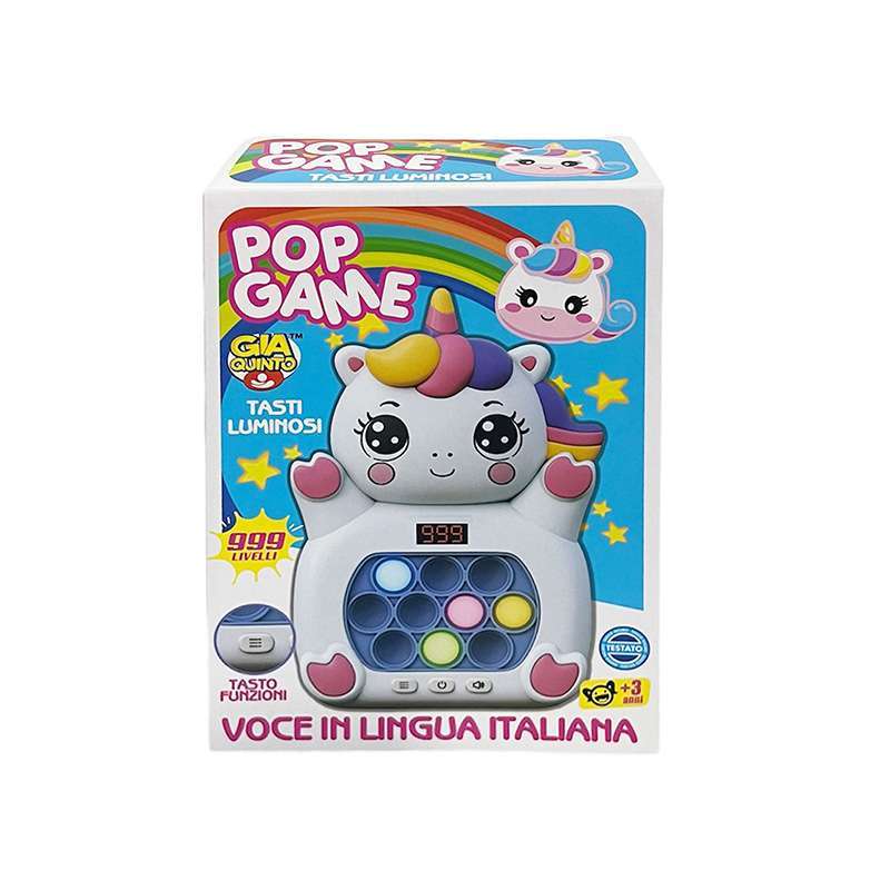 GIOCO POPGAME LCD UNICORNO GVC-9982