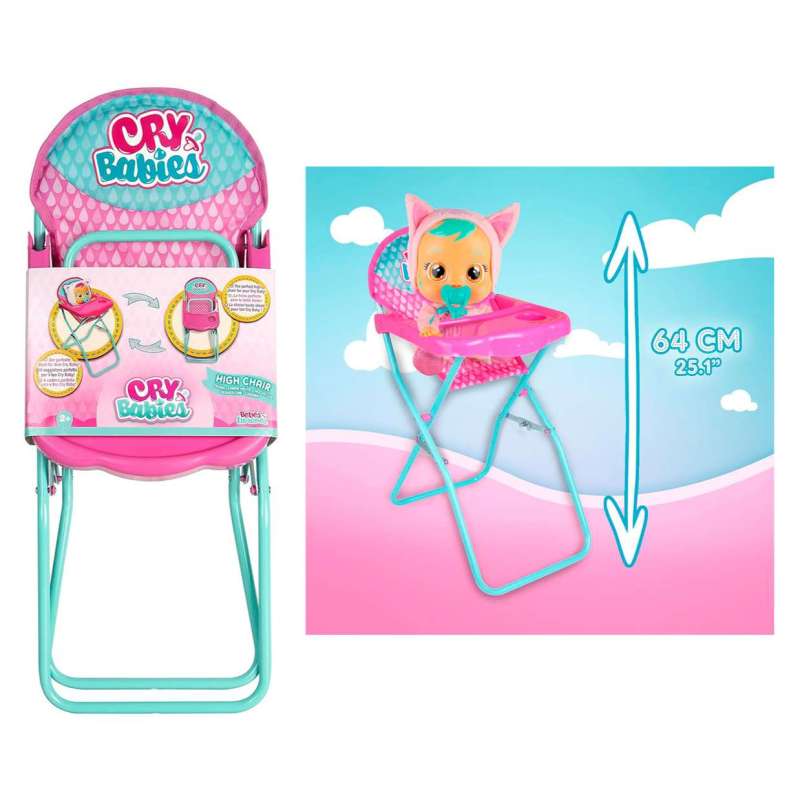 CRY BABIES HIGH CHAIR DSP6 93638 CT6