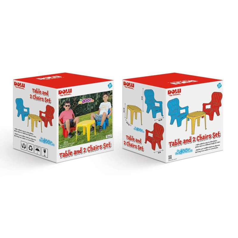 TABLE AND 2 CHAIRS SET 3007